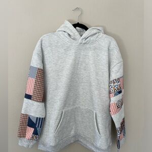 Patch work sweatshirt